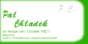 pal chladek business card